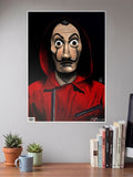 Money Heist The Dali Mask Poster