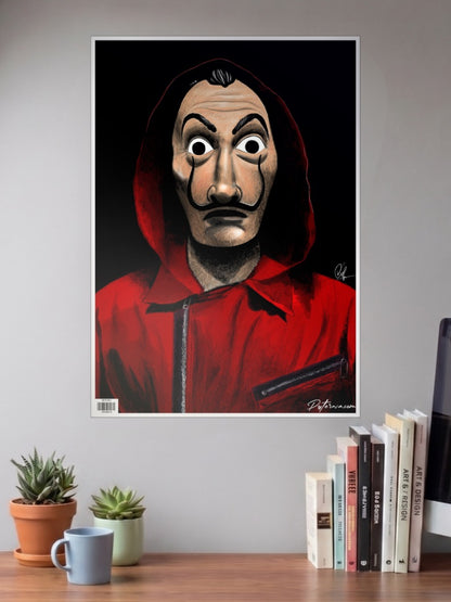 Money Heist The Dali Mask Poster