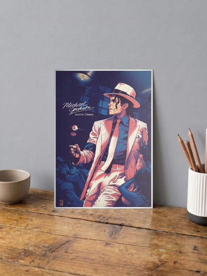 Michael Jackson Smooth Criminal Poster