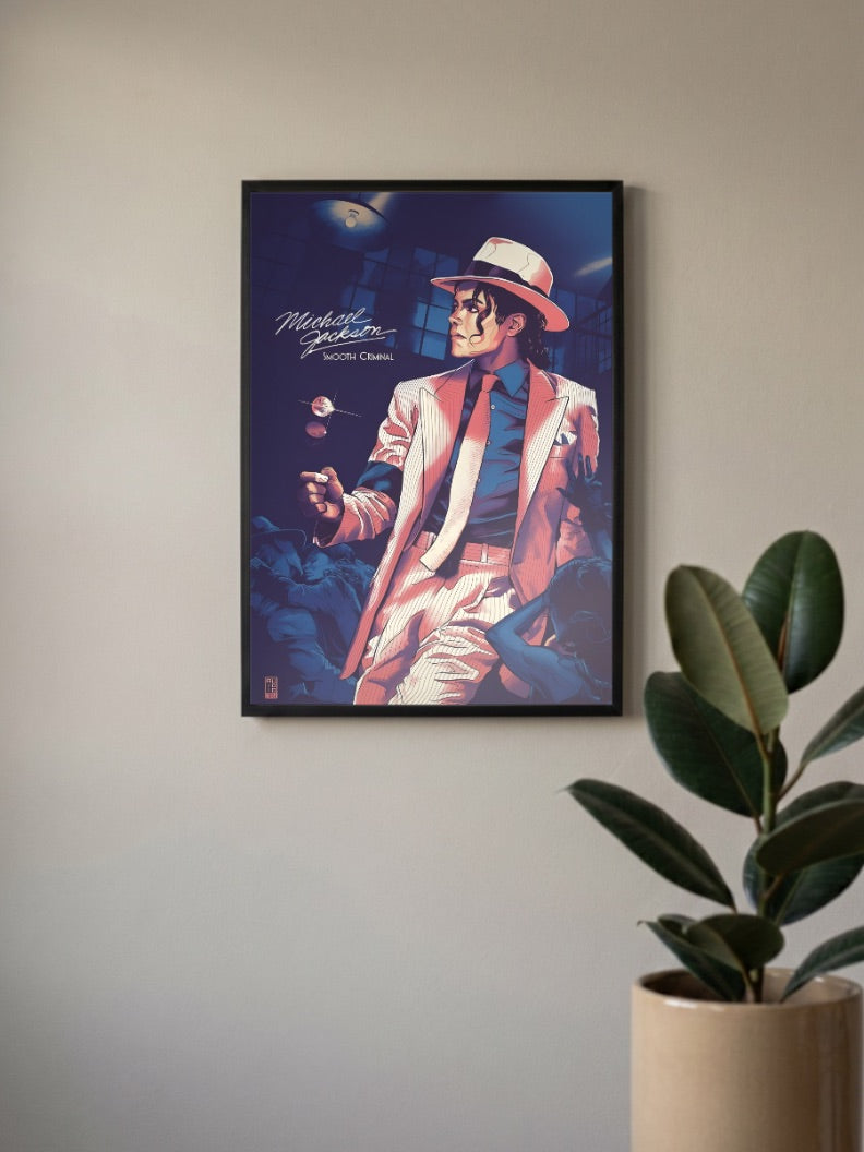 Michael Jackson Smooth Criminal Poster
