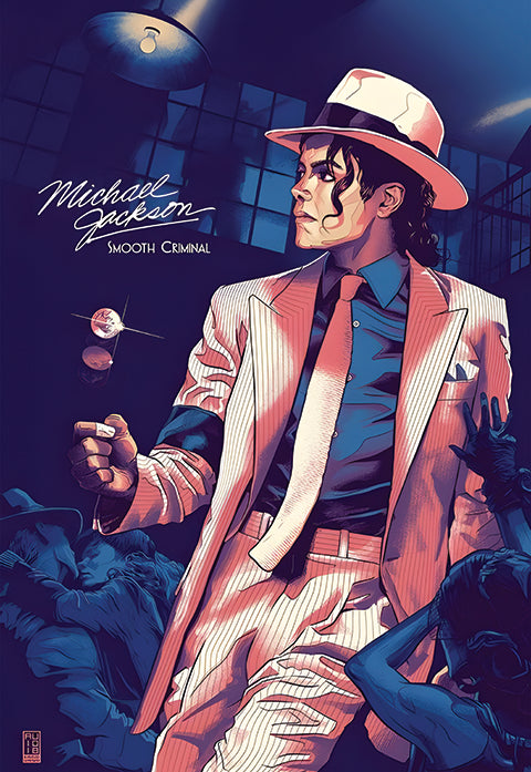 Michael Jackson Smooth Criminal Poster