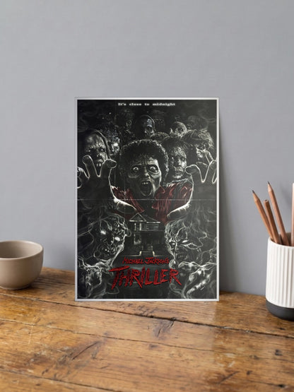 Michael Jackson Thriller Horror Singers Poster