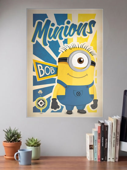 Minions Bob Poster Animated Movie Poster
