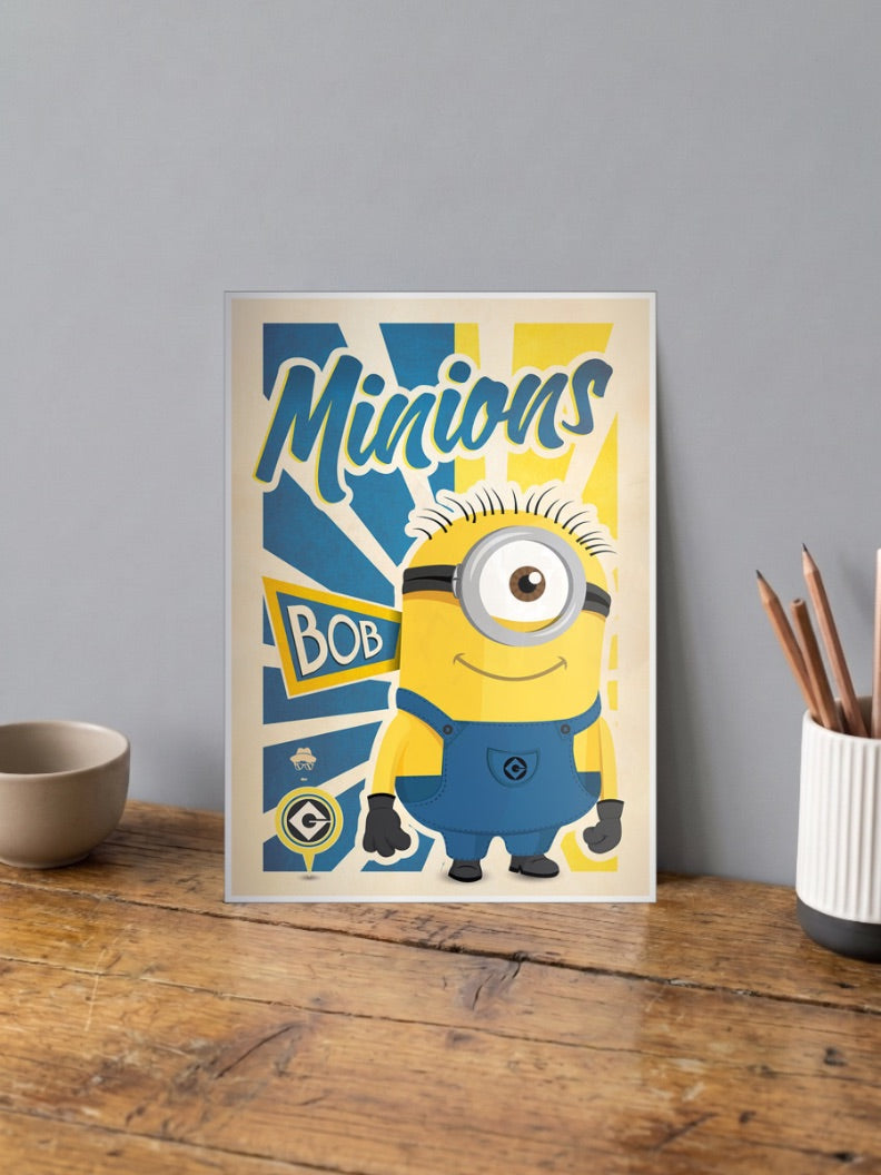Minions Bob Poster Animated Movie Poster