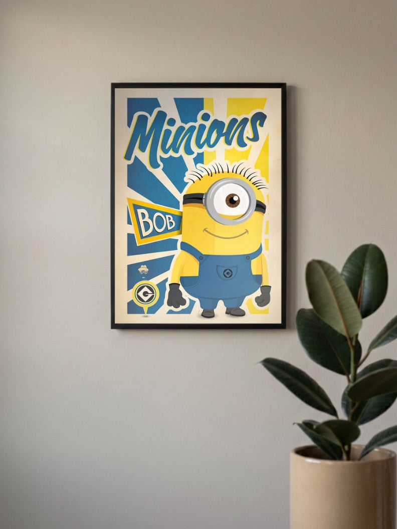 Minions Bob Poster Animated Movie Poster
