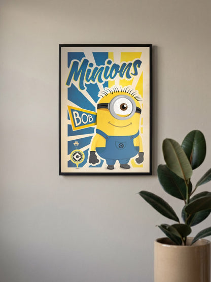 Minions Bob Poster Animated Movie Poster