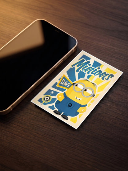 Minions Dave Poster Animated Movie Poster