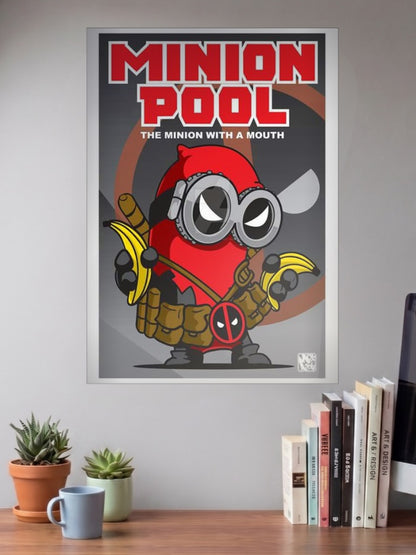 Minion Pool Deadpool Parody Animated Movie Poster