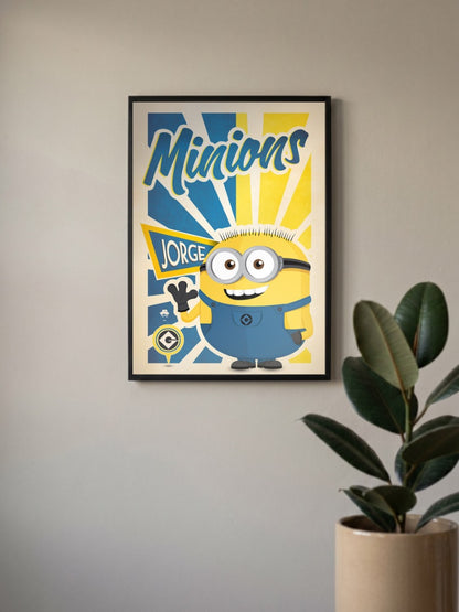 Minions Jorge Poster Animated Movie Poster
