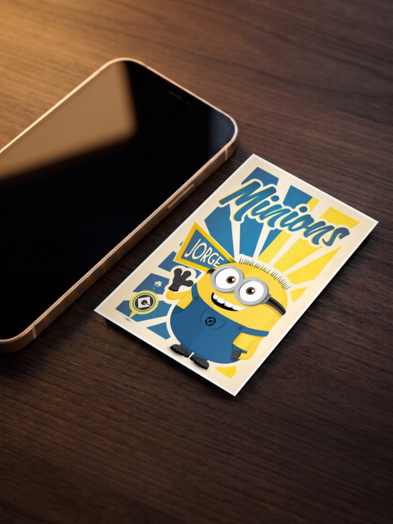 Minions Jorge Poster Animated Movie Poster