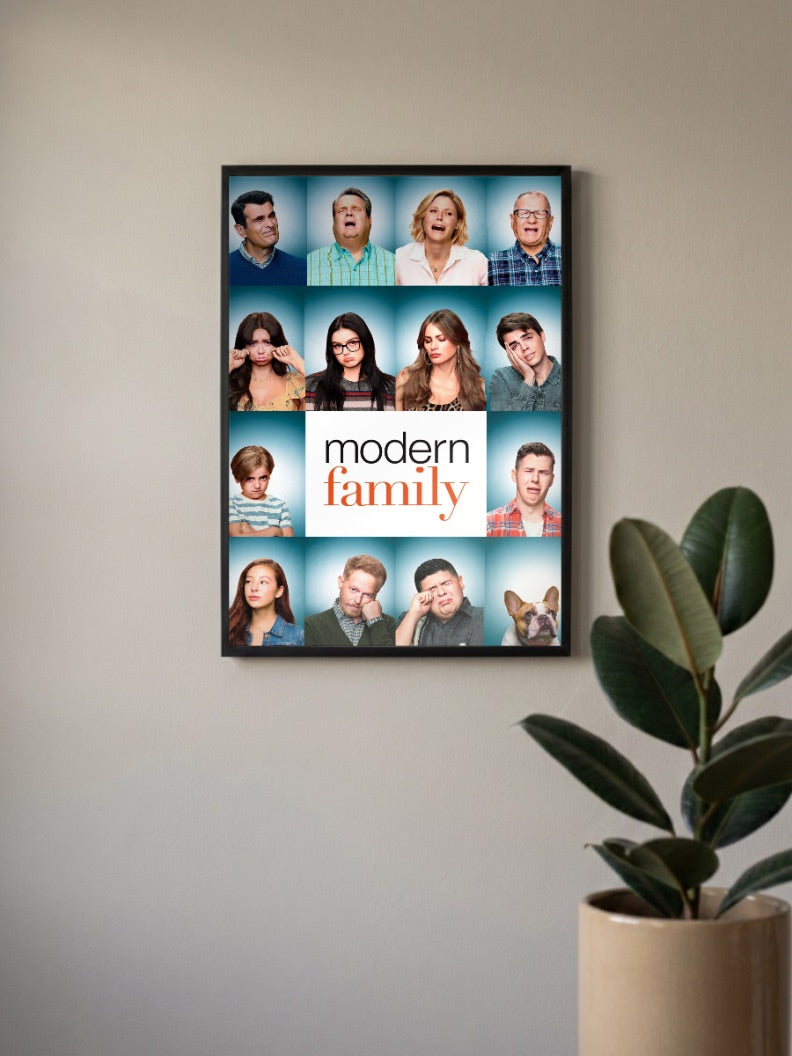 Modern Family Moodboard Poster