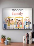Modern Family Landscape Poster