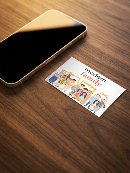 Modern Family Landscape Poster