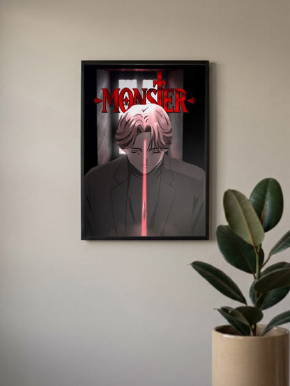 Johan Liebert Monster Poster Anime Poster