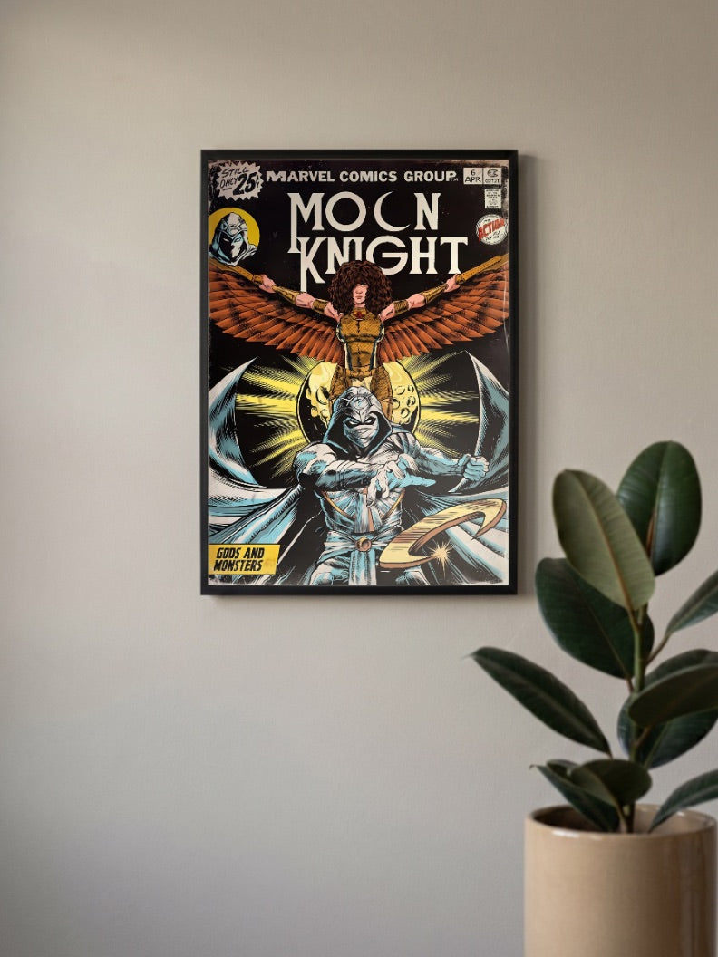 Moon Knight Gods And Monsters Marvel Poster