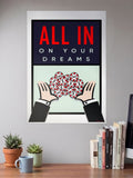 Motivational quote on dreams Poster