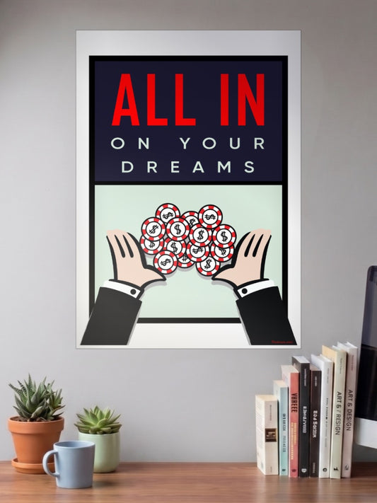 Motivational quote on dreams Poster