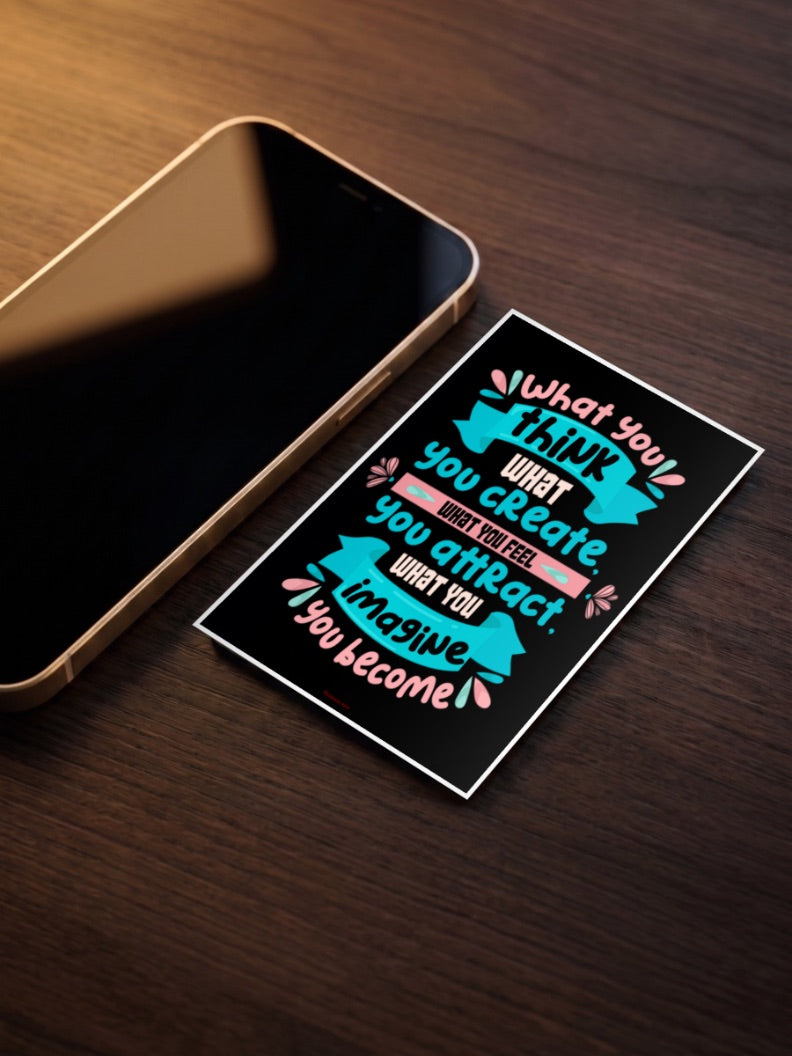 Motivational quote on achievement Poster
