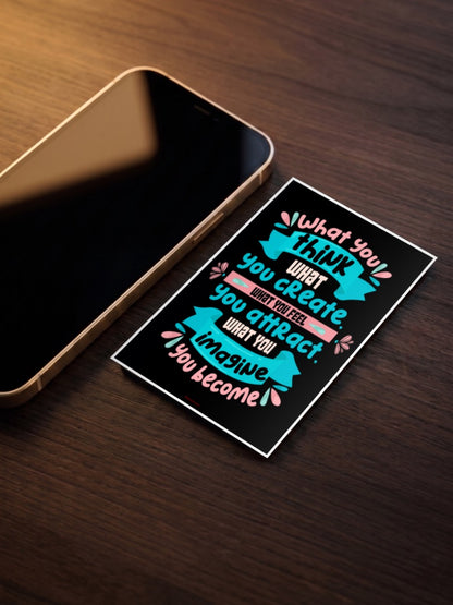 Motivational quote on achievement Poster