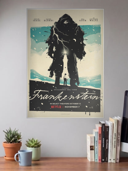 Frankenstein Del Toro Poster Netflix Poster