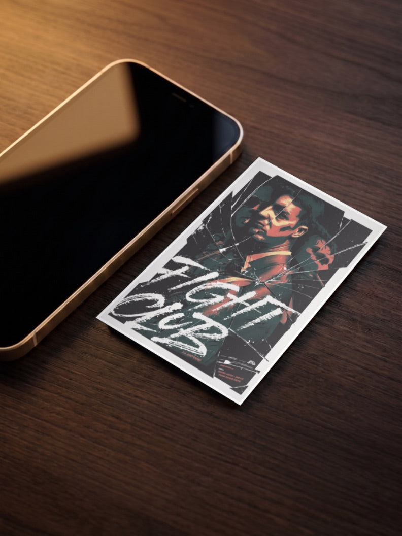 Fight Club Poster Art Hollywood Movie Poster