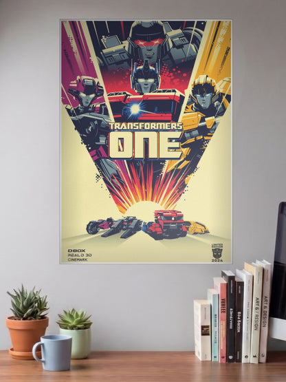 Transformers One Poster Hollywood Movie Poster