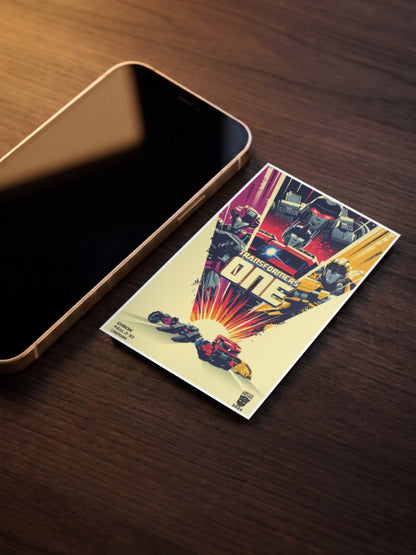 Transformers One Poster Hollywood Movie Poster
