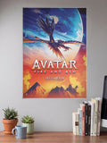 Avatar Ikran Flight Scene Hollywood Movie Poster
