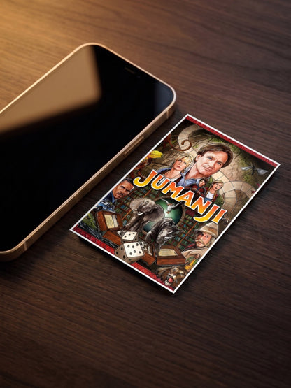 Jumanji Retro Poster Hollywood Movie Poster