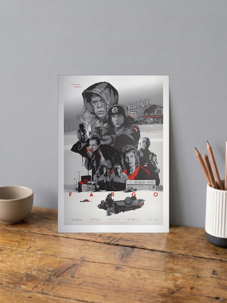 Fargo Poster Art Hollywood Movie Poster