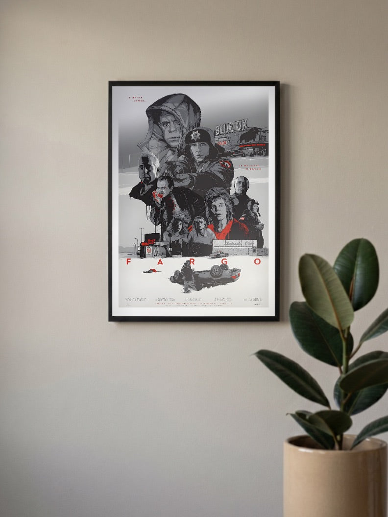 Fargo Poster Art Hollywood Movie Poster