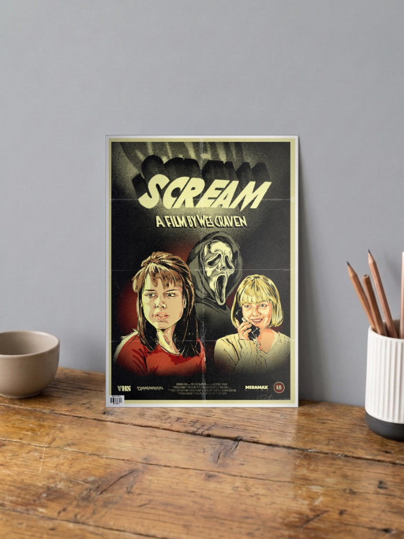 Scream - Wes Craven Poster