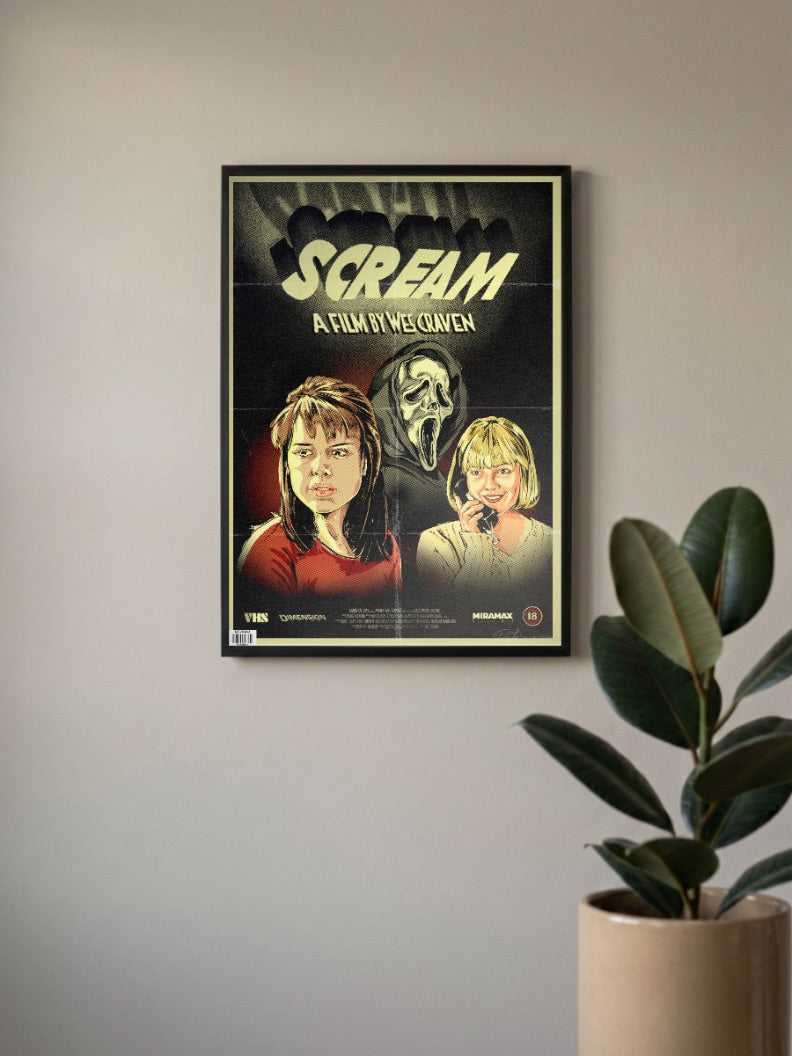 Scream - Wes Craven Poster