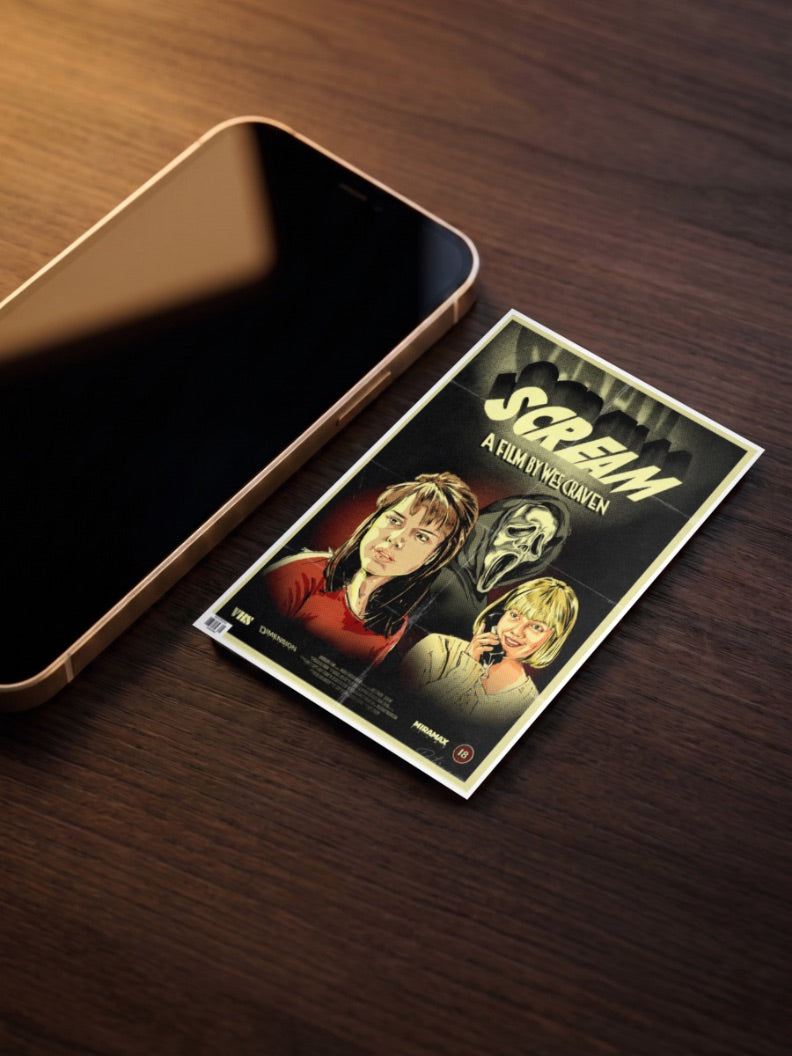 Scream - Wes Craven Poster