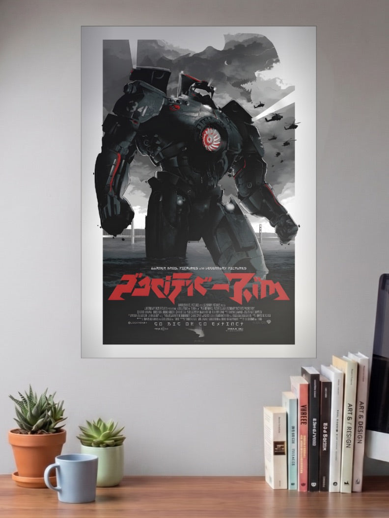 Pacific Rim Jaeger Poster Hollywood Movie Poster
