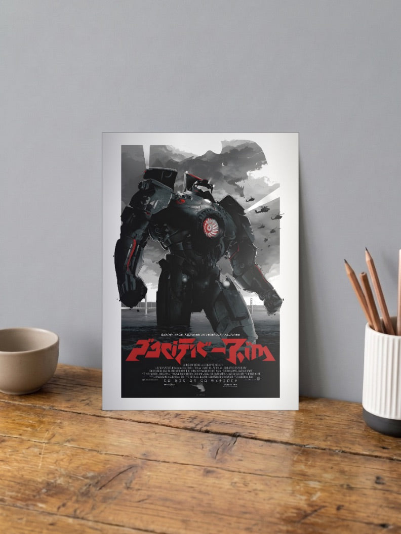 Pacific Rim Jaeger Poster Hollywood Movie Poster