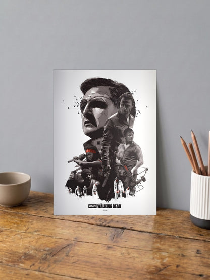 Walking Dead Negan Cast Horror Movie Poster