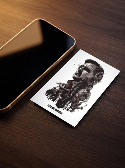 Walking Dead Negan Cast Horror Movie Poster