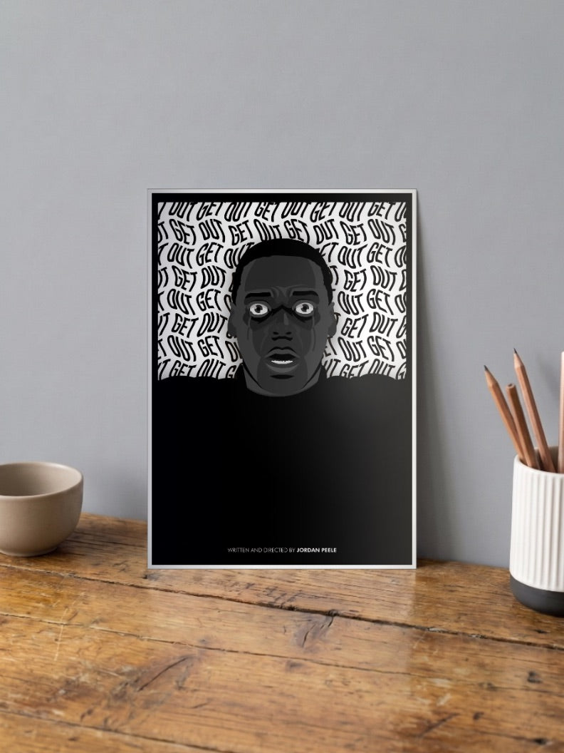 Get Out - Jordan Peele Poster