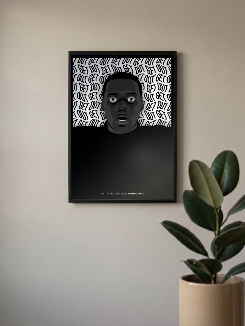 Get Out - Jordan Peele Poster