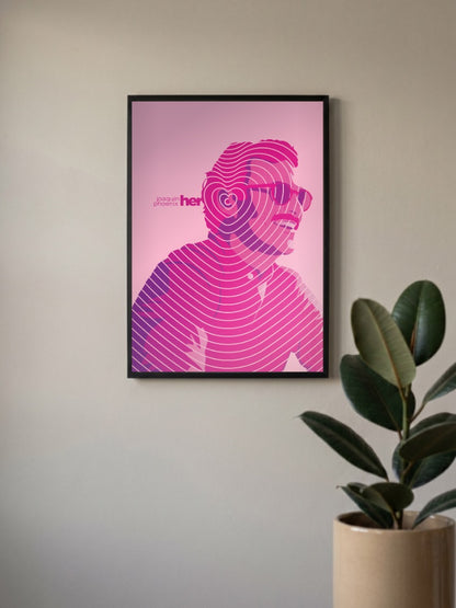 Her-Joaquin Phoenix Poster