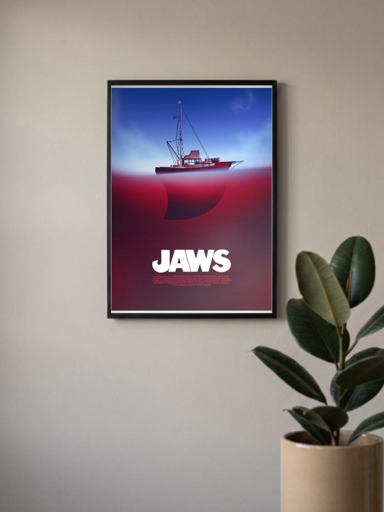 Jaws Artsy Poster