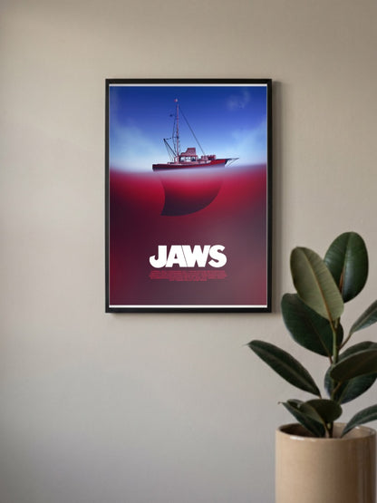 Jaws Artsy Poster
