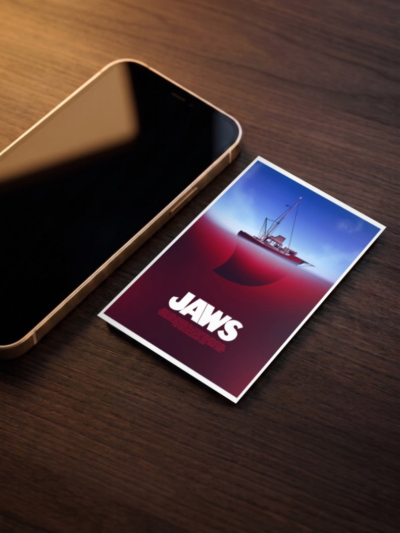 Jaws Artsy Poster
