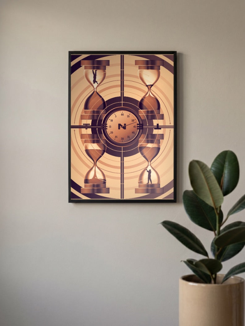 Tenet Hourglass Poster