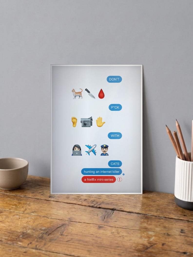 Don't F**k with Cats Poster