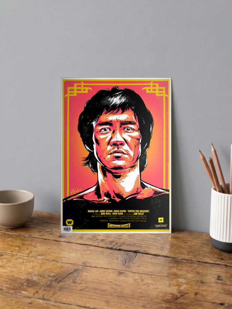 Bruce Lee cover Poster