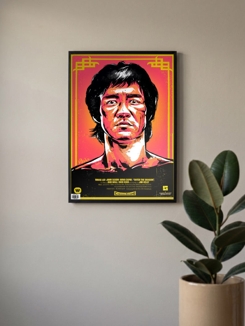 Bruce Lee cover Poster