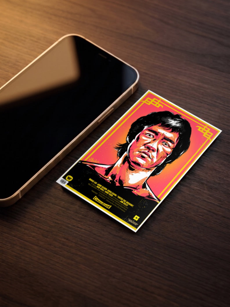 Bruce Lee cover Poster