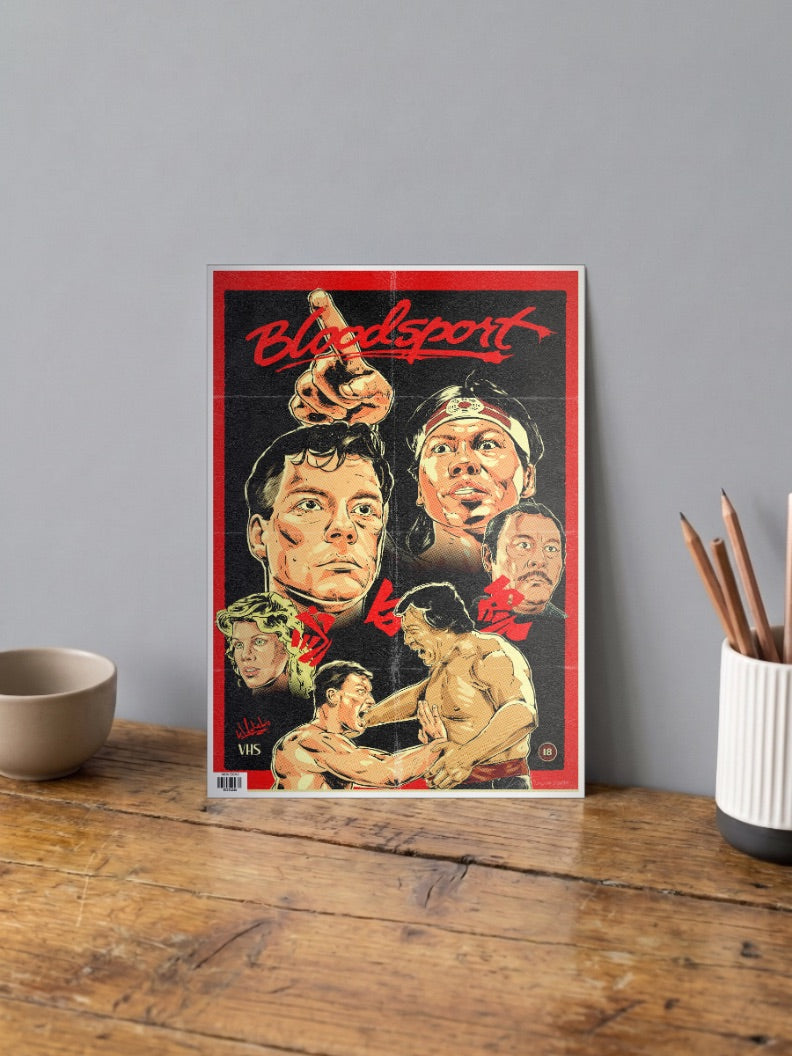 Bloodsport Cover Poster